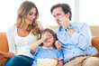 © alotofpeople - Family watching TV