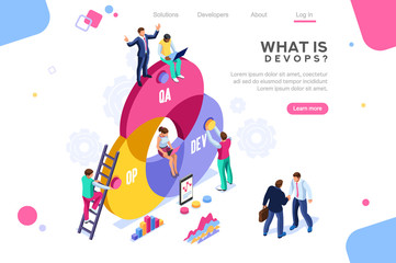 Wall Mural - programmer, user administrator, professional engine. software support to build banner infographic. a