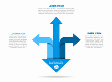 Infographic Design Template With Place For Your Data. Vector Illustration.