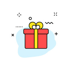 Wall Mural - e-commerce and shopping web icons in line style. mobile shop, digital marketing, bank card, gifts. v