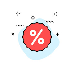 Wall Mural - e-commerce and shopping web icons in line style. mobile shop, digital marketing, bank card, gifts. v