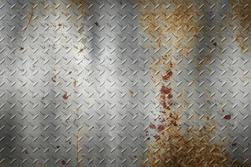 Canvas Print - rusty metal background and texture.