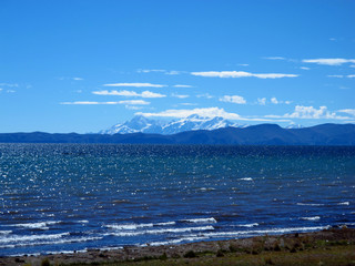 Sticker - Titicaca Lake, Peru, Bolivia, Altiplano, Andean