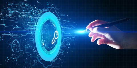 key keywords icon business internet technology concept