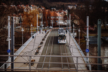 Wall Mural - Jena - Straßenbahn