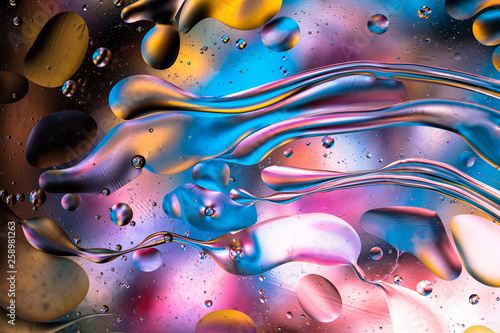 Dekoracja na wymiar  streszczenie-kolorowy-plyn-wody-plusk-i-pecherzyki-tlo-fotografia-makro