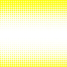Background Of Yellow Dots On White 