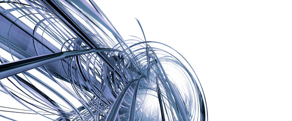 3D rendering of futuristic background