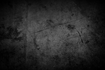 Black textured dark concrete wall grunge background