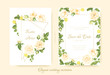 © ingara - Elegant Vintage Wedding Cards with Roses.