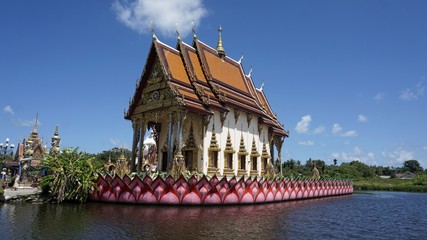 plai laem temple complex on koh samui