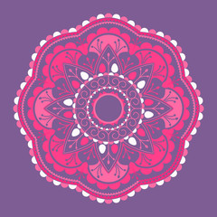 Poster - Spiritual Hindu mandala