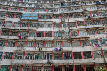 Poster - Apartment architecture facade