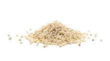 Pile Of Sorghum Rice Isolated On White Background