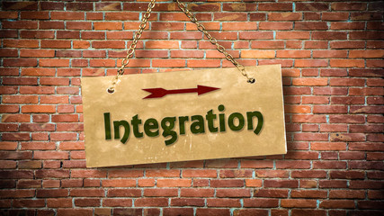 Schild 388 - Integration