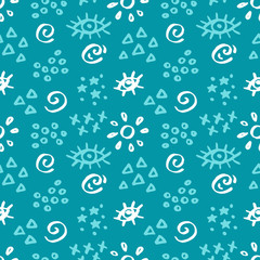 Poster - Ethnic seamless pattern
