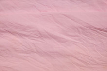 Crumpled Pink Fabric Cloth Texture