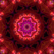 Abstract Kaleidoscope Design Background