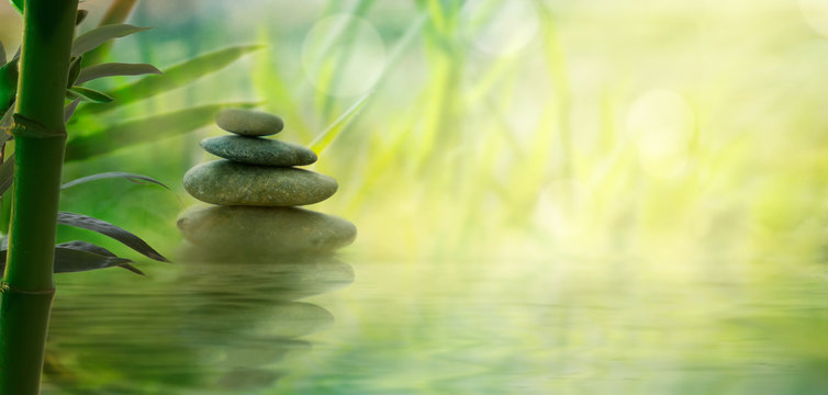 Fototapete -  -  Spa  oriental background