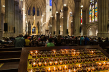 Cathedral Of St. Patrick In Manhattan, New York City, USA