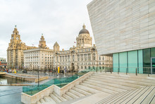 Buildings On Waterfront In Liverpool