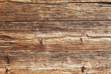 Wooden brown natural desks backdrop. Grunge wood texture.