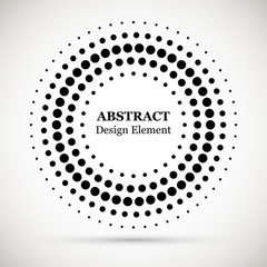 Wall Mural - isolated halftone circle dots vector texture.halftone dotted background circularly distributed. circ
