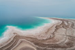 © Lior + Lone/Stocksy - Aerial view of the cost of the dead sea. Israel