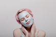 © Sergey Filimonov/Stocksy - Beauty portrait with face mask