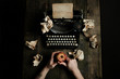 © Thais Ramos Varela/Stocksy - typing on an vintage typewriter