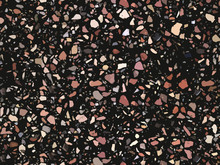 Terrazzo Flooring Texture, Seamless Pattern Background. Abstract Vector Design For Print On Floor, Wall, Tile Or Textile.