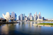 © Silk And Salt Images/Stocksy - Singapore skyline at Marina Bay