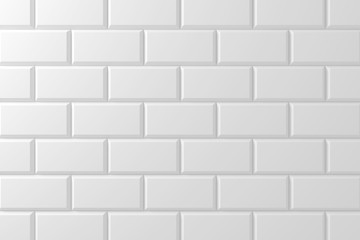  Modern tile wall. 3D rendering.