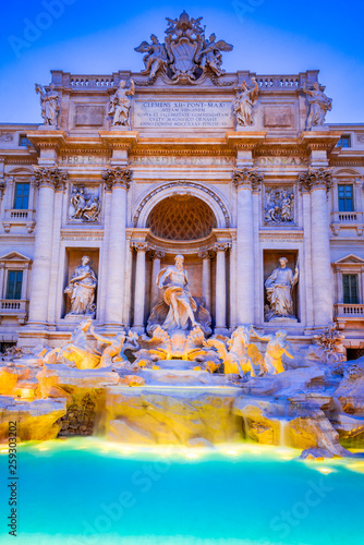 Fotografía Rome, Italy - Fontana di Trevi