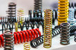 © lester120 - Multicolored metal of different sizes car springs