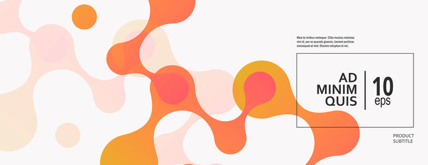 abstract background with connecting dots and lines. technology graphic design and network connection