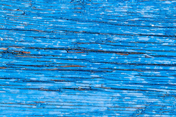 Texture of a blue board.