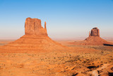 Fototapeta  - Buttes in The Monument Valley, Navajo Indian tribal reservation park