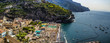 View of the seaside village of Minori, Campania - Italy