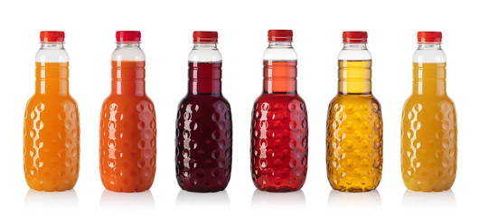 Wall Mural - set of Juice bottle