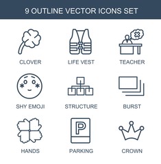 Poster - vector icons