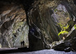 Cathedral Cave in the Lake District