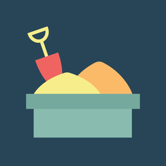 Silhouette icon sandbox