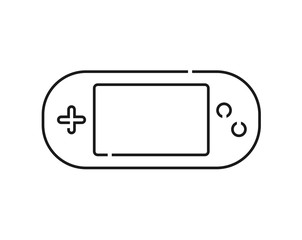 Poster - portable videogame console