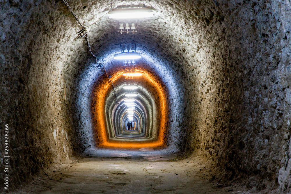 underground theme park in salt mine Salina Turda Stock Photo | Adobe Stock