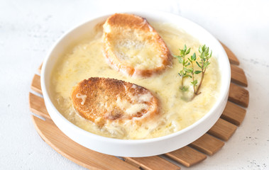 Poster - Bowl of onion soup