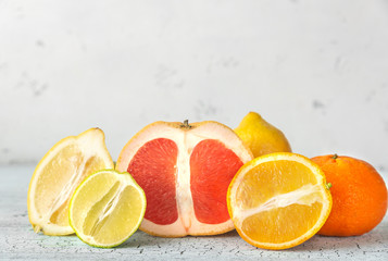 Poster - Variety of citrus fruit