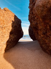 Rocks On A Beach