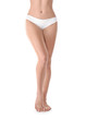 © Pixel-Shot - Slim legs of beautiful young woman on white background