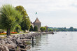 © www.imagenature.com - Rolle Castle and lake Leman, Rolle, Switzerland